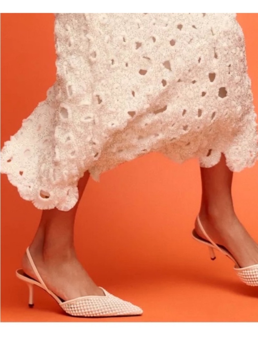 ZARA BEADED MIDI JEWEL SKIRT EMBROIDERED. - Picture 6 of 13